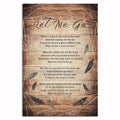 Miss Me But Let Me Go Canvas – Rustic Memorial Wall Art