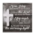 Now I Lay Me Down To Sleep Canvas – Christian Nursery Wall Art