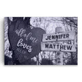 Personalized All Of Me Loves All Of You Names Canvas – Couple Gift