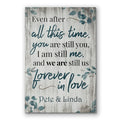 Personalized All This Time We Are Still In Love Canvas – Anniversary
