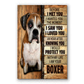 Personalized Before I Met You Dog Photo Canvas – Custom Pet Wall Art
