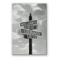Personalized Street Sign Canvas – Custom Names Intersection Wall Art