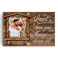 Personalized Loved You Then Love You Still Photo Canvas – Custom Photo