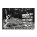 Personalized Heart Shaped Lane Signpost Canvas – Custom Family Names