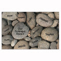 Personalized Our Grandpa Rocks Canvas – Custom Grandchildren Names