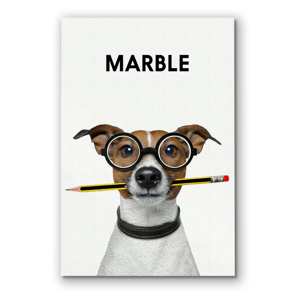 Personalized Pet Portrait Oil Painting Canvas – Custom Photo Pet Art