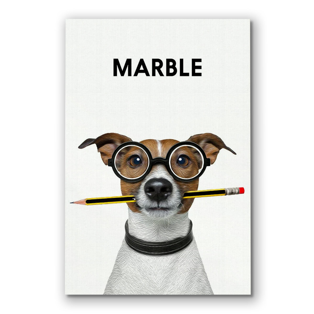 Personalized Pet Portrait Oil Painting Canvas – Custom Photo Pet Art