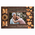 Personalized Thank You For Being My Hero Mom Canvas – Custom Photo