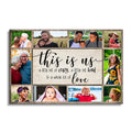Personalized This Is Us Photo Canvas – Custom Photos Family Wall Art
