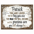 Personalized You Are Loved For The Boy You Are Canvas – Custom Name