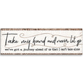 Take My Hand And Never Let Go Panoramic Canvas – Above Bed Wall Art