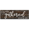 Best Memories Gathered Around The Table Panoramic Canvas – Dining Art