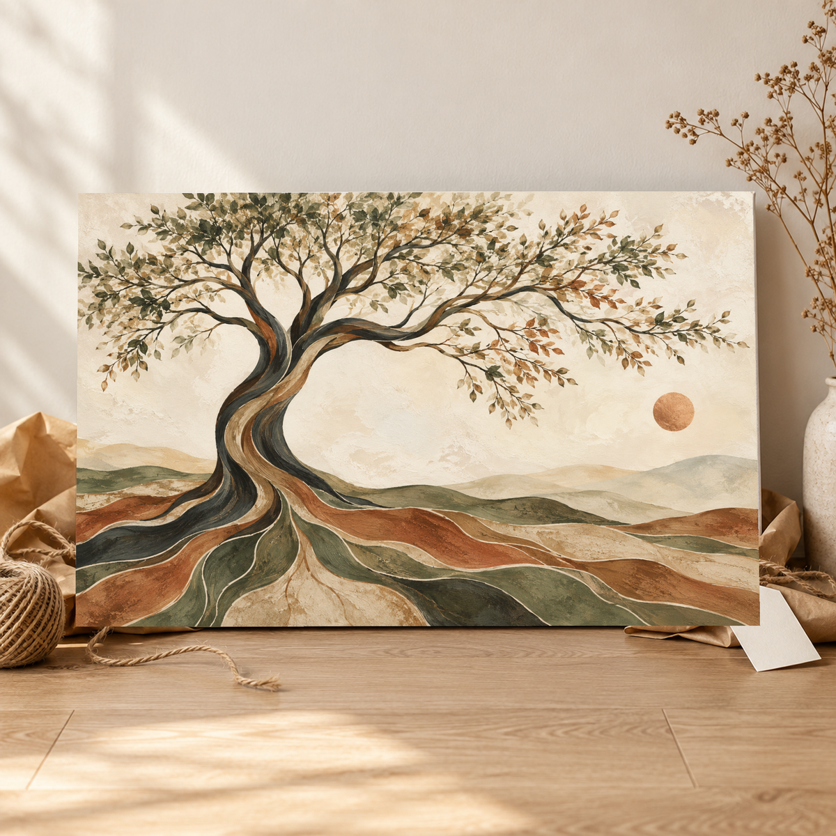 Living Continuum - Tree of Life Wall Art, Canvas or Poster - 06-gift