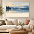 Lakeward - Lake Days Landscape Wall Art, Canvas or Poster - 01-hero