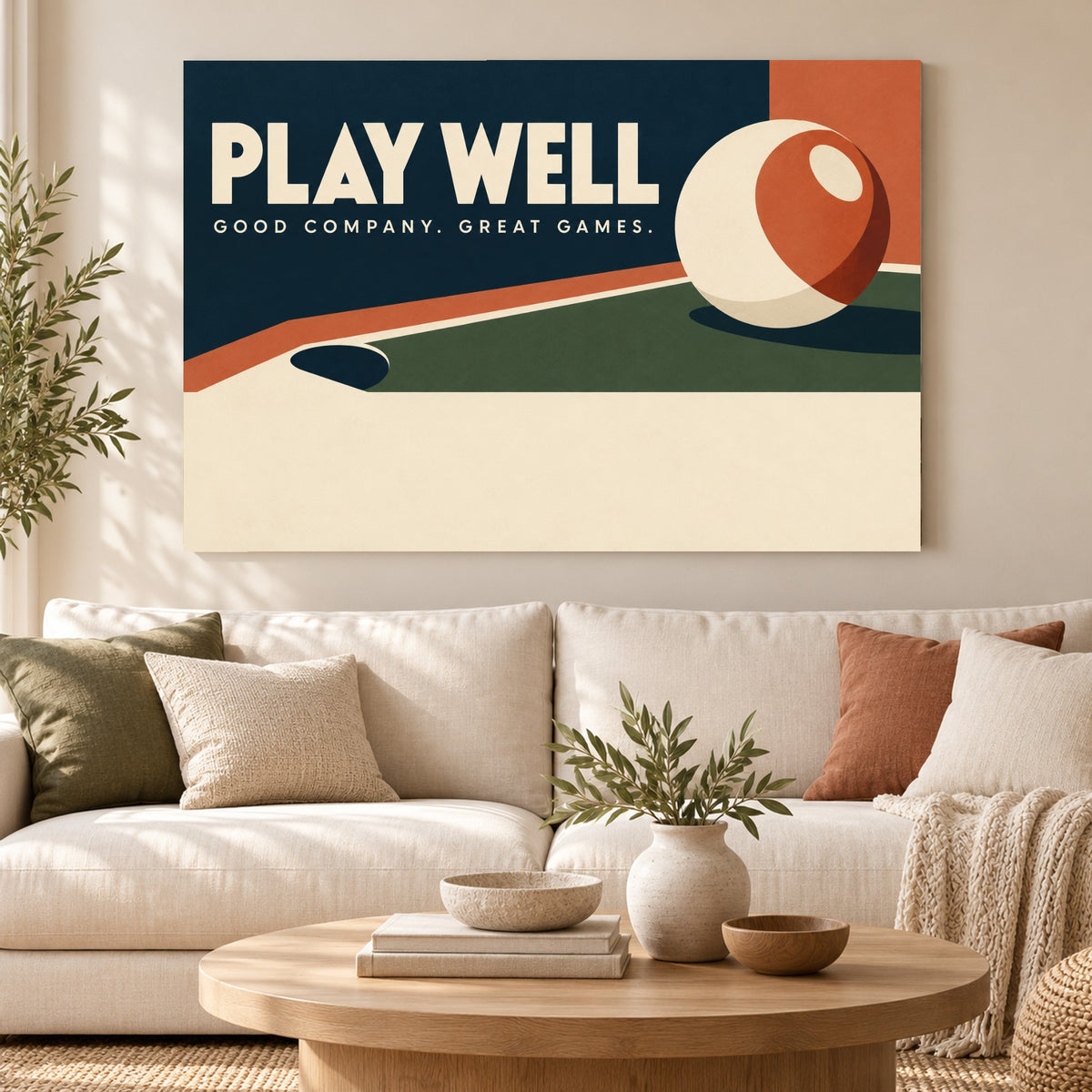 After Hours - Billiards Game Room Wall Art, Canvas or Poster - 01-hero