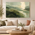 Green Interlude - Green Landscape Wall Art, Canvas or Poster - 01-hero