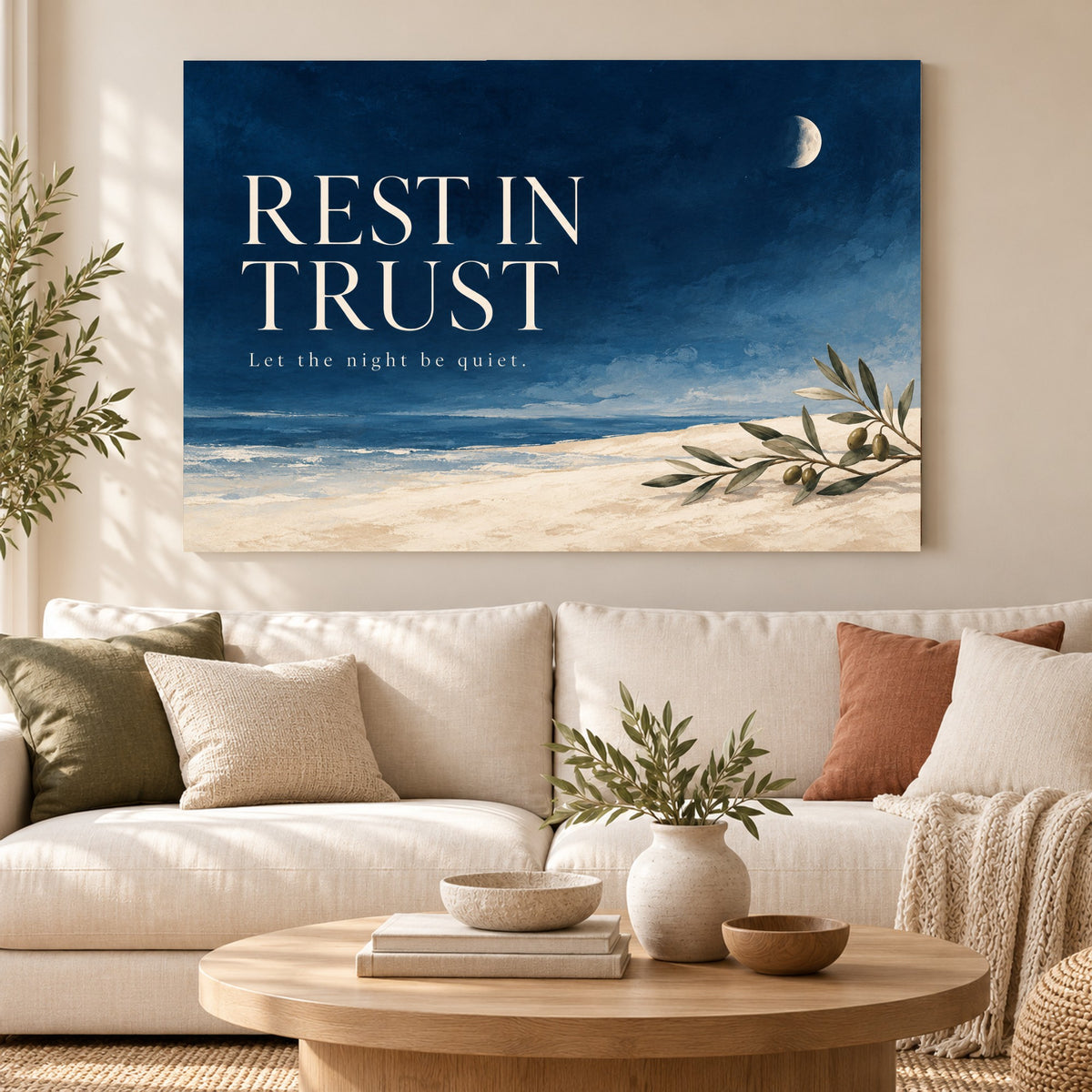 Rest in Trust - Rest in Trust Wall Art, Canvas or Poster - 01-hero