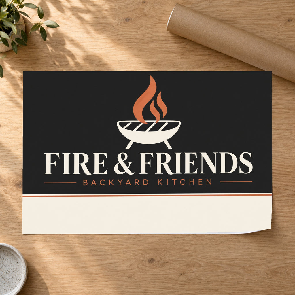Ember & Gather - Fire and Friends Wall Art, Canvas or Poster - 07-poster