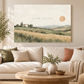 Quiet Homestead - Slow Living Farmhouse Wall Art, Canvas or Poster - 01-hero