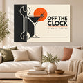 Garage Sessions - Garage Bar Wall Art, Canvas or Poster - 01-hero