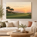 Fairway Pause - Golf Sunset Wall Art, Canvas or Poster - 01-hero