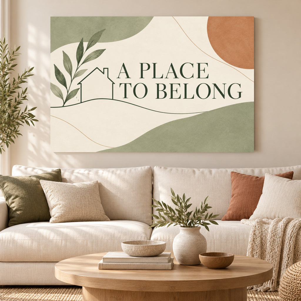 A Place to Belong - A Place to Belong Wall Art, Canvas or Poster - 01-hero