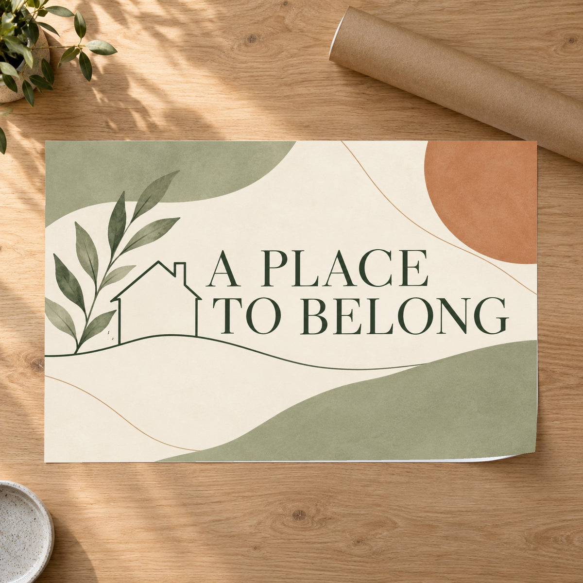 A Place to Belong - A Place to Belong Wall Art, Canvas or Poster - 07-poster