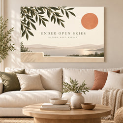 Under Open Skies - Outdoor Botanical Wall Art, Canvas or Poster - 01-hero