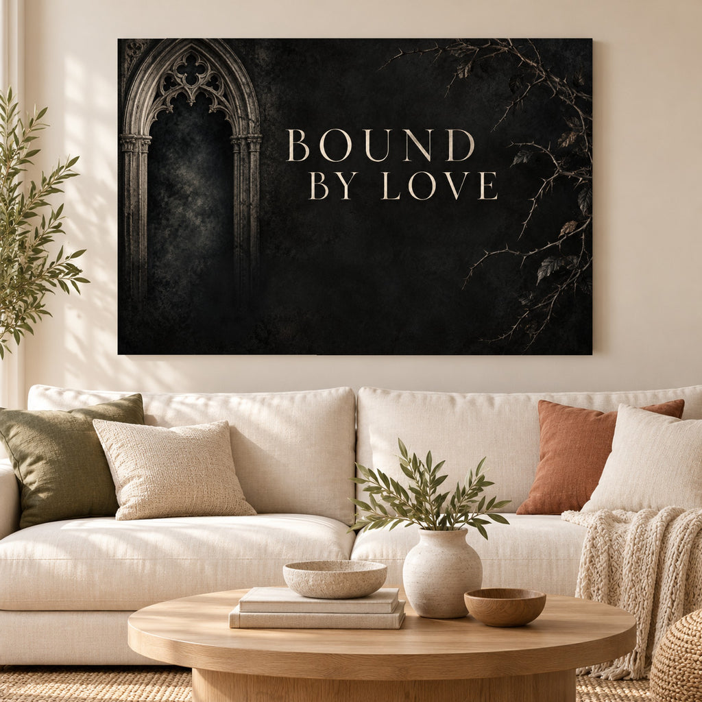 Midnight Heritage - Gothic Bound by Love Wall Art, Canvas or Poster - 01-hero